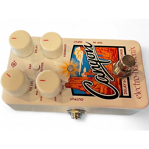 Used Electro-Harmonix Canyon Delay and Looper Effect Pedal