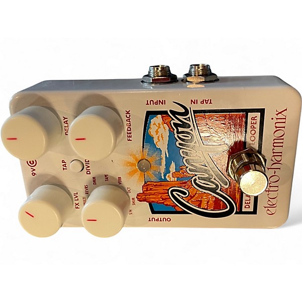 Used Electro-Harmonix Canyon Delay and Looper Effect Pedal
