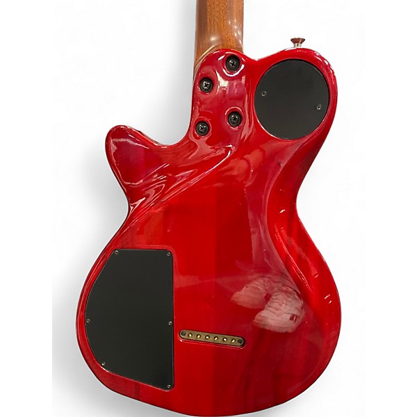 Used Godin LGX-SA Wine Red Solid Body Electric Guitar