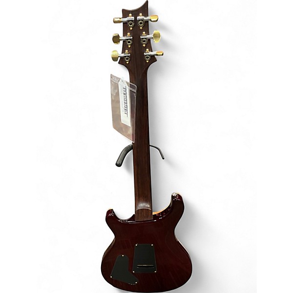 Used PRS SEMI HOLLOW CST 22 WOODLIBRARY FLAME QUILT TRANS  RED Hollow Body Electric Guitar