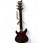 Used PRS SEMI HOLLOW CST 22 WOODLIBRARY FLAME QUILT TRANS  RED Hollow Body Electric Guitar
