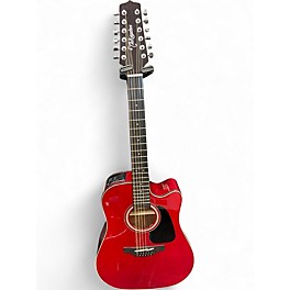 Used Takamine GD30CE-12 Wine Red 12 String Acoustic Guitar