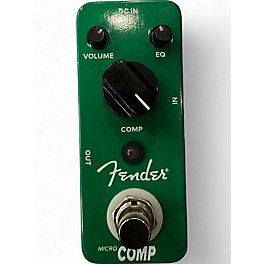 Used Fender Micro Compressor Effect Pedal