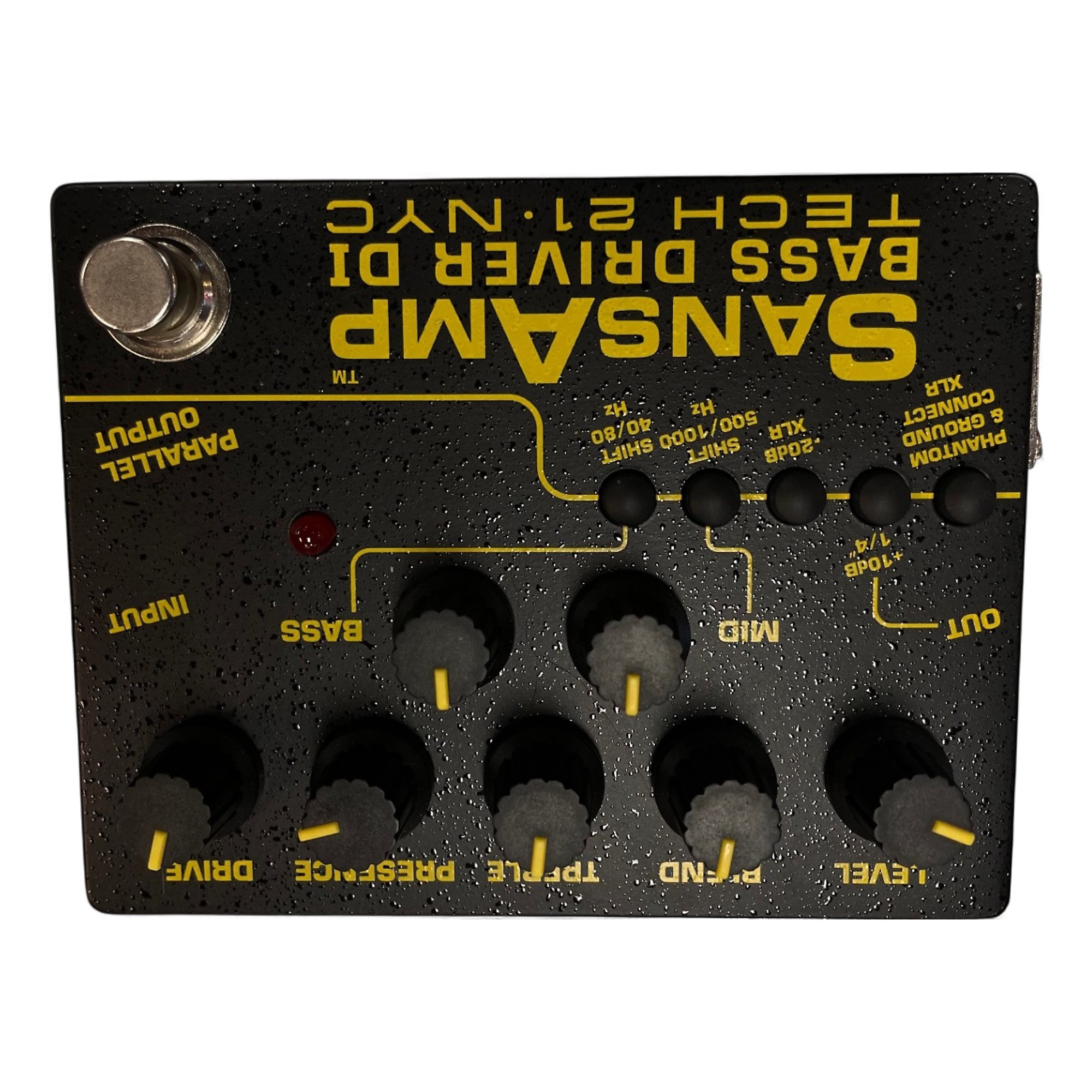 ギター TECH 21 SANSAMP BASS DRIVER DI Used Tech 21 Sansamp PBDR Bass Driver DI Bass Effect Pedal
