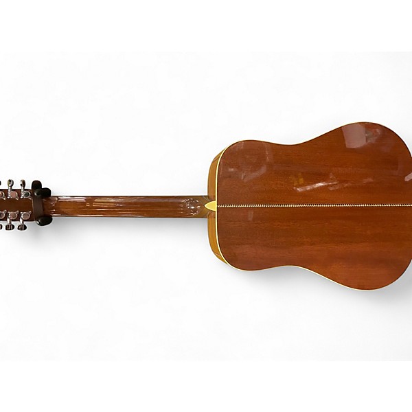 Used Washburn D10S/12 Natural 12 String Acoustic Guitar