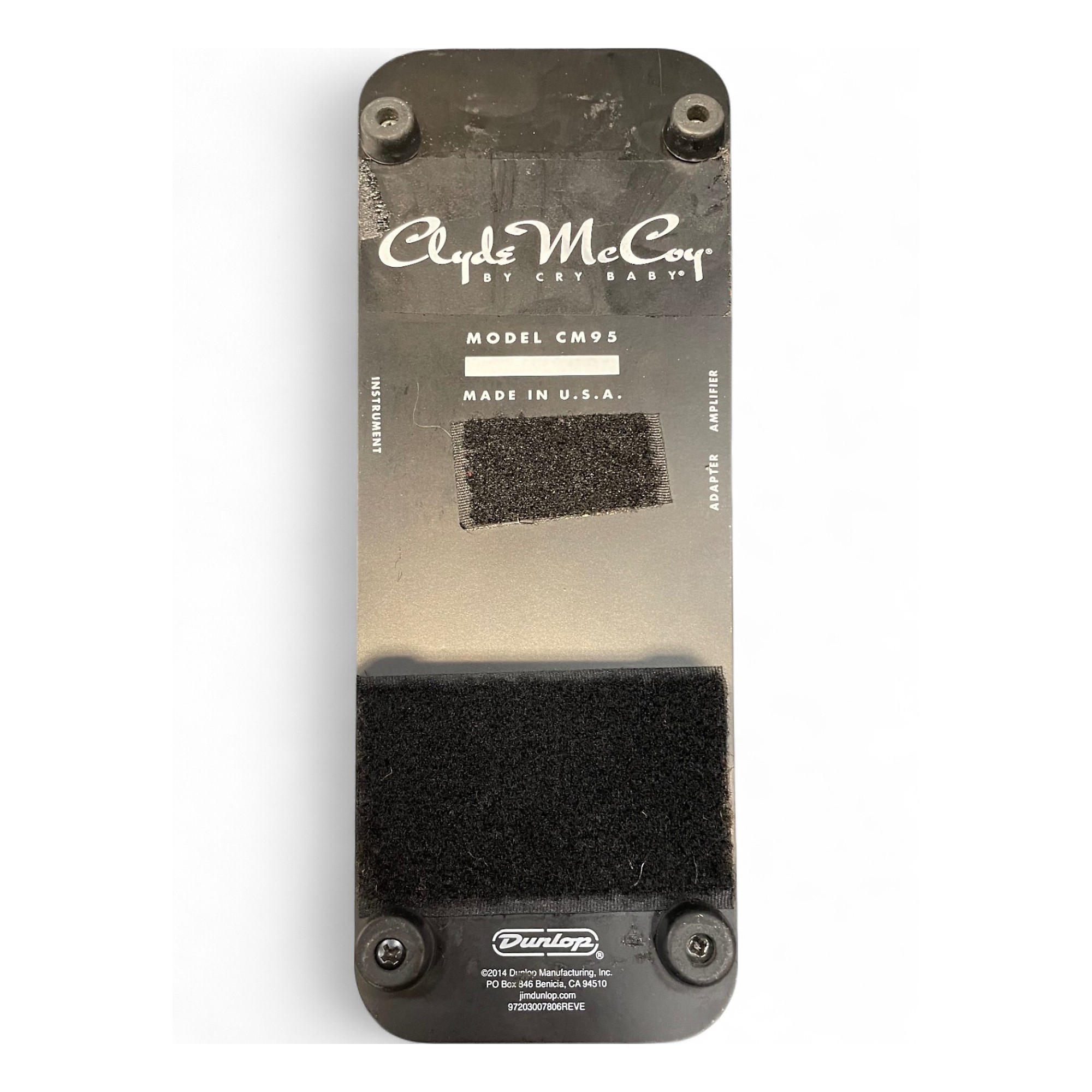 Used Dunlop CM95 Clyde McCoy Cry Baby Wah Effect Pedal | Guitar Center