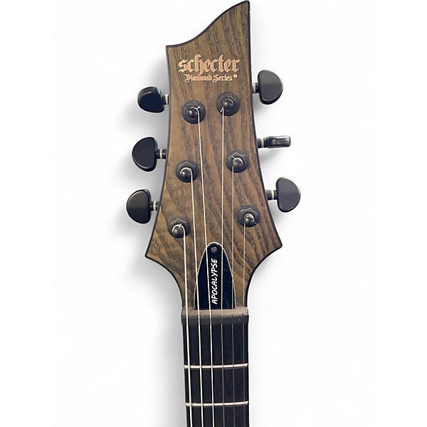 Used Schecter Guitar Research C1 Apocalypse Gray Solid Body Electric Guitar