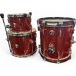 Used SONOR 4 Piece Safari Red Drum Kit