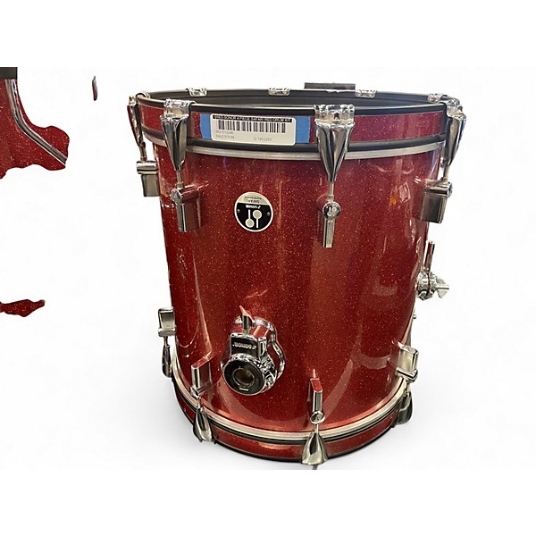 Used SONOR 4 Piece Safari Red Drum Kit