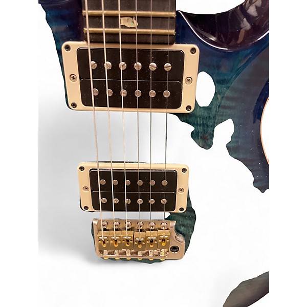 Used PRS custom 24 piezo cobalt Solid Body Electric Guitar