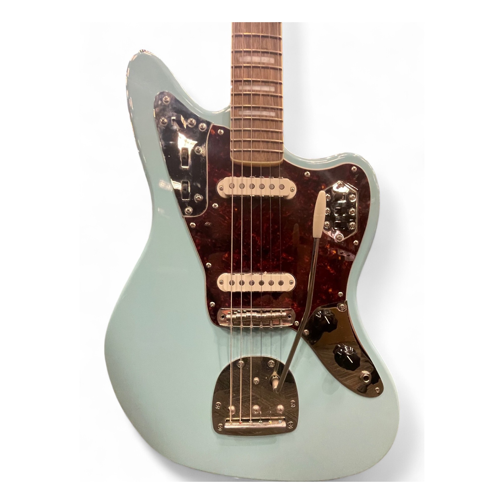 Used Squier CLASSIC VIBE 70S JAGUAR Daphne Blue Solid Body