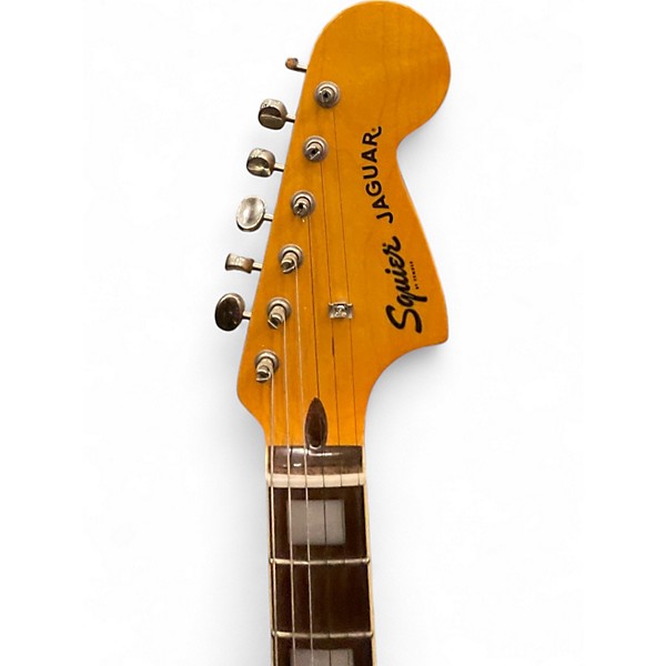 Used Squier CLASSIC VIBE 70S JAGUAR Daphne Blue Solid Body Electric Guitar