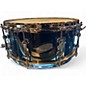 Used Ahead 14X6 Brass Snare Black Drum thumbnail