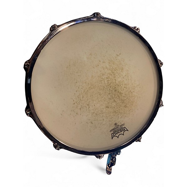 Used Ahead 14X6 Brass Snare Black Drum