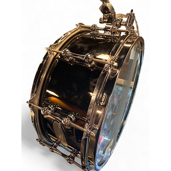Used Ahead 14X6 Brass Snare Black Drum