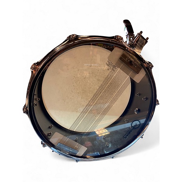 Used Ahead 14X6 Brass Snare Black Drum