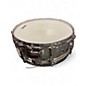 Vintage 1970s Gretsch Drums 14in 4150 Snare Metallic Silver Drum
