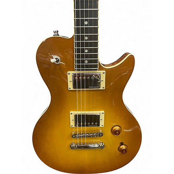 Used Godin Summit Classic CT HB Creme Brule Solid Body Electric Guitar
