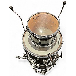 Used Yamaha 3 Piece Birch Custom Absolute Black Drum Kit