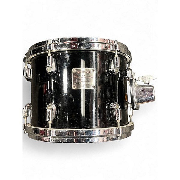 Used Yamaha 3 Piece Birch Custom Absolute Black Drum Kit