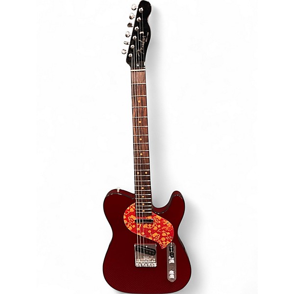 Used Fender Raphael Saadiq Telecaster Dark Red Metallic Solid Body Electric Guitar