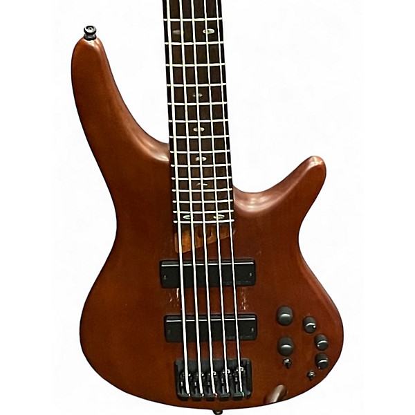 Used Ibanez SD GR 5 Walnut Electric Bass Guitar
