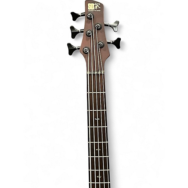 Used Ibanez SD GR 5 Walnut Electric Bass Guitar