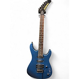 Used Kramer Striker HSS Metallic Blue Solid Body Electric Guitar