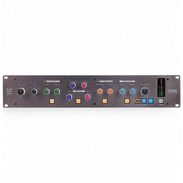 Used Solid State Logic Solid State Logic Fusion Analog 2U Stereo Outboard Processor Multi Effects Processor