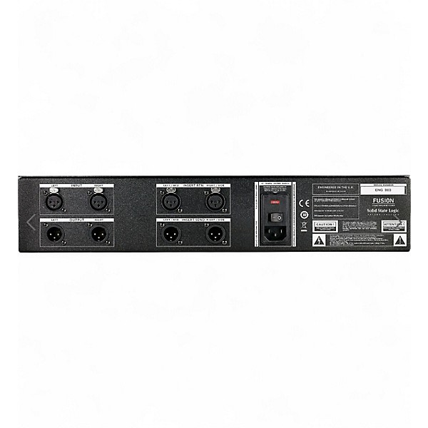 Used Solid State Logic Solid State Logic Fusion Analog 2U Stereo Outboard Processor Multi Effects Processor