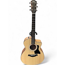 Used Taylor 114CE Natural Acoustic Electric Guitar