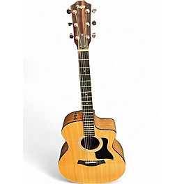 Used Taylor 114CE Natural Acoustic Electric Guitar