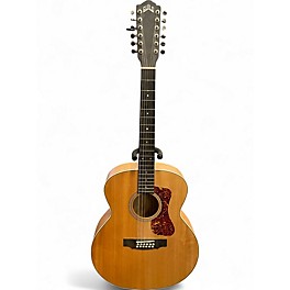 Used Guild F2512E Natural 12 String Acoustic Electric Guitar