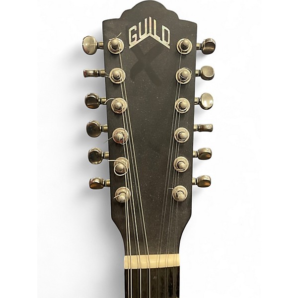 Used Guild F2512E Natural 12 String Acoustic Electric Guitar