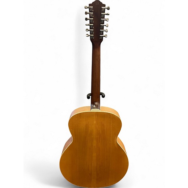 Used Guild F2512E Natural 12 String Acoustic Electric Guitar
