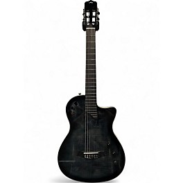Used Cordoba Stage Black Burst Classical Acoustic Electric Guitar