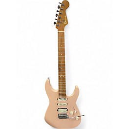 Used Charvel Pro-Mod DK24 HSS 2PT CM Electric Guitar Satin Shell Pink Shell Pink Solid Body Electric Guitar