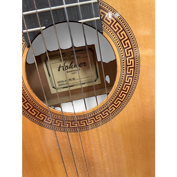 Used Hohner HC06 Natural Classical Acoustic Guitar