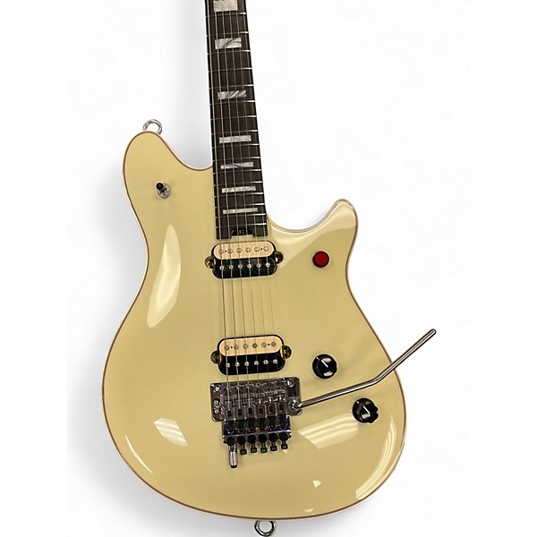Used EVH Wolfgang USA Edward Van Halen Signature Ivory Solid Body Electric Guitar