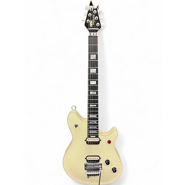 Used EVH Wolfgang USA Edward Van Halen Signature Ivory Solid Body Electric Guitar