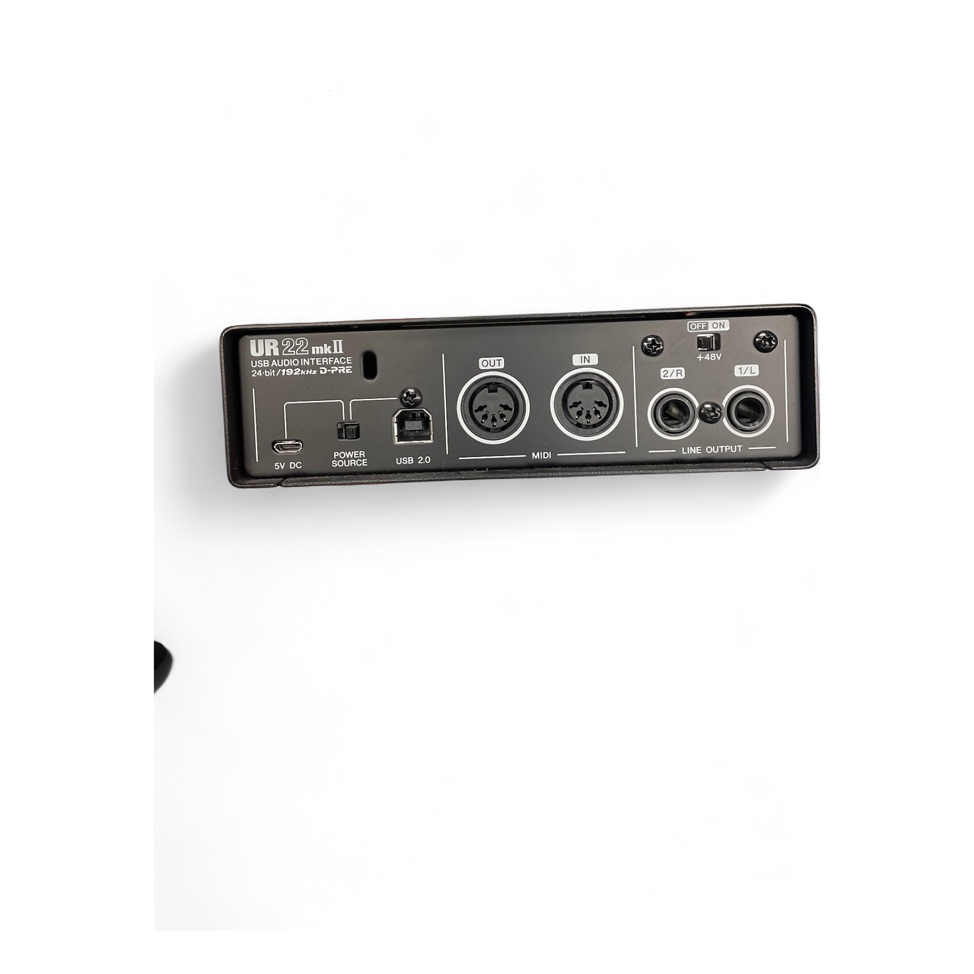 【1112】Steinberg UR22 mk II マニュアル付 Steinberg UR22 MKII 24/192 2-In/2-Out USB 2.0 Audio