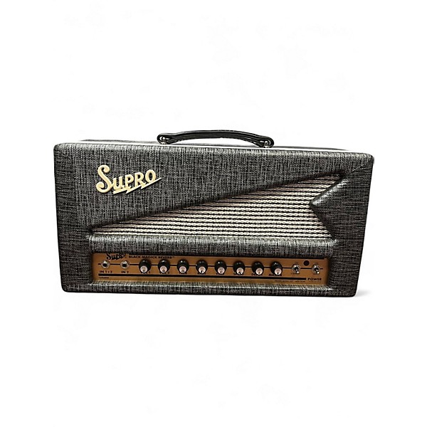 Used Supro 1696RTH BLACK MAGICK REVERB Tube Guitar Amp Head