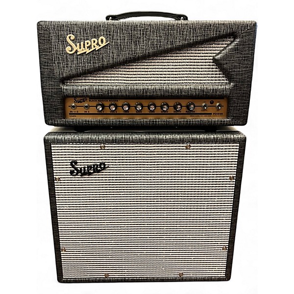 Used Supro 1696RTH BLACK MAGICK REVERB Tube Guitar Amp Head