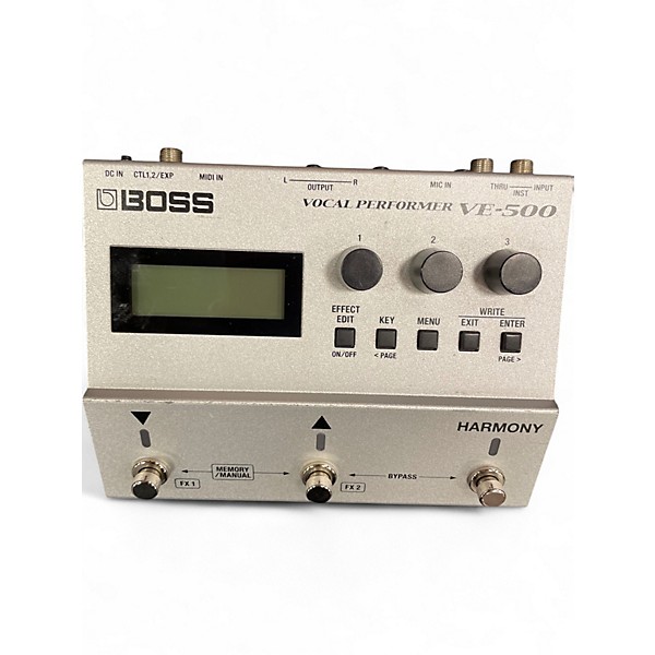Used BOSS VE500 Vocal Performer Vocal Processor | Guitar Center