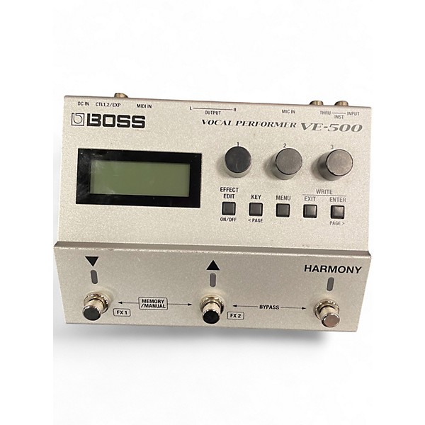 Used BOSS VE500 Vocal Performer Vocal Processor | Guitar Center