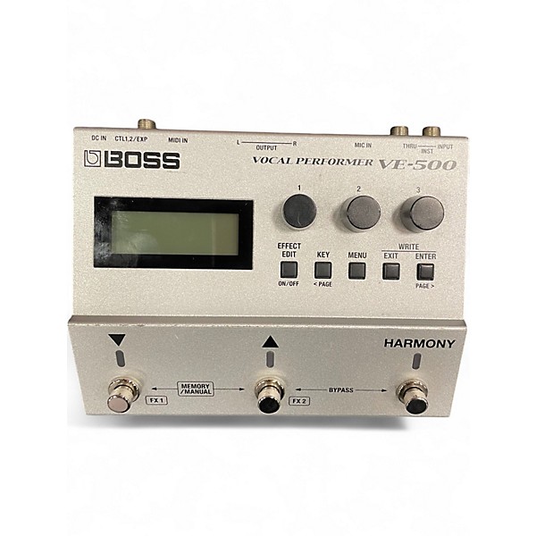 Used BOSS VE500 Vocal Performer Vocal Processor | Guitar Center