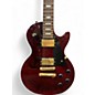 Used 2002 Gibson Les Paul Studio Crimson Red Trans Solid Body Electric Guitar