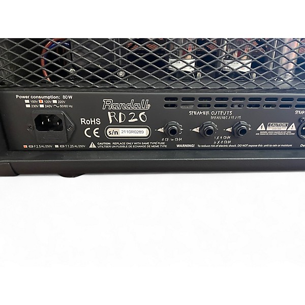 Used Randall RD20 Tube Guitar Amp Head