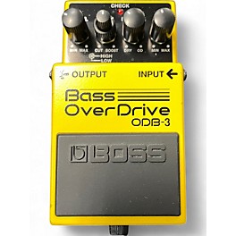 Used BOSS ODB3 Bass Overdrive Bass Effect Pedal