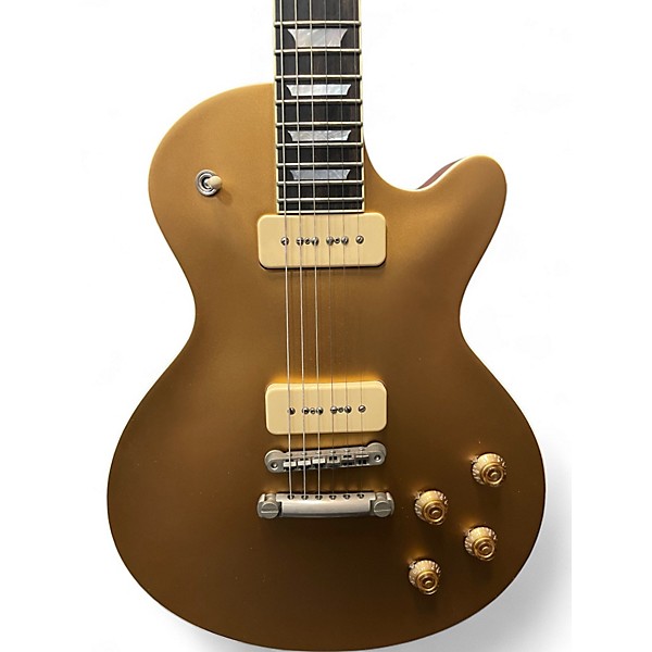 Used 2023 Eastman SB56 Gold Top Solid Body Electric Guitar
